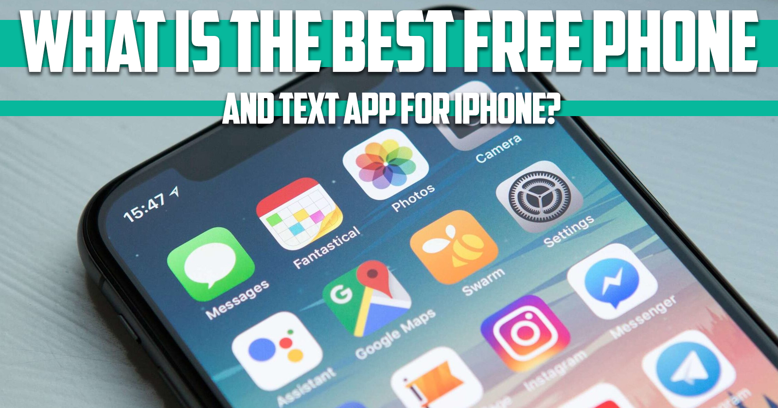 what is the best free phone and text app for iPhone 2022?