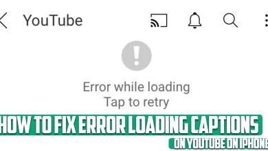 How to Fix Error Loading Captions on YouTube on iPhone