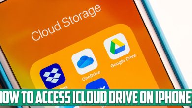 How to access iCloud drive on iPhone?