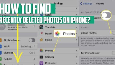 How to find recently deleted photos on iPhone?