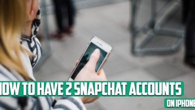How to have 2 snapchat accounts on iPhone?