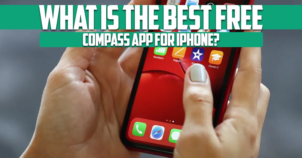 What is the best free compass app for iPhone?
