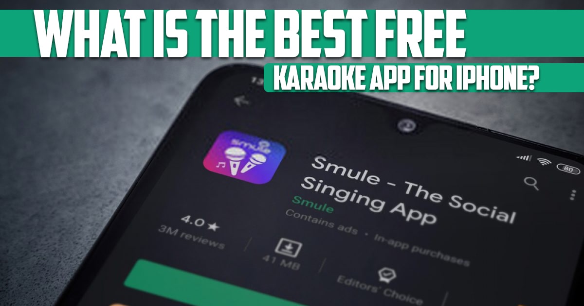 What is the best free karaoke app for iPhone?