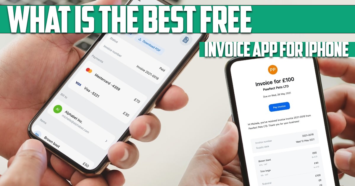 What Is the Best Free Invoice App for iPhone