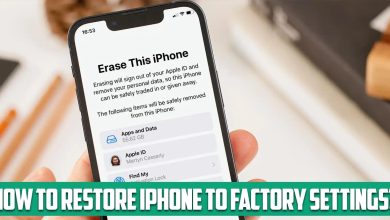 How to restore iPhone to factory settings?