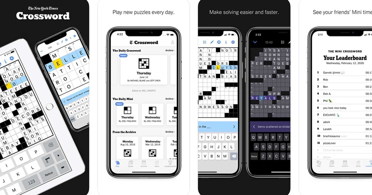 Best iPhone App for Crossword Puzzles