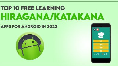 Top 10 Free Learning Hiragana/Katakana Apps for Android in 2022