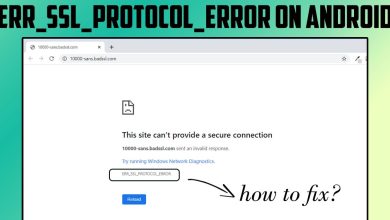 How to Fix err_ssl_protocol_error on Android