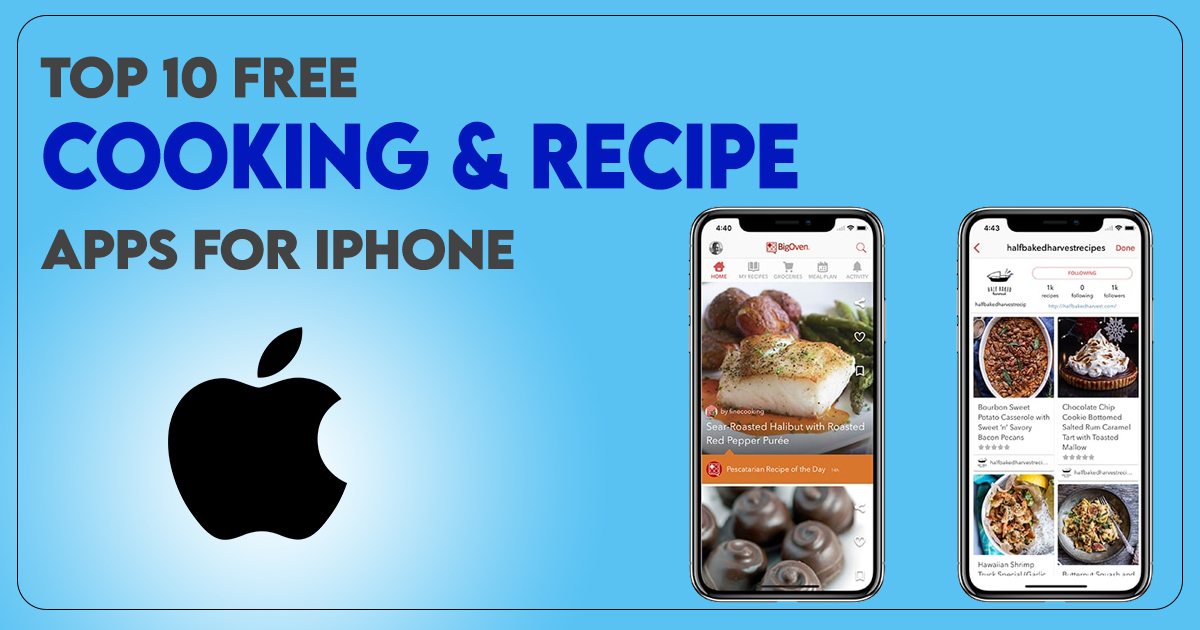 top 3 free cooking and recipe for ios1